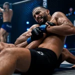 Combat mma Jordan Zebo en soumission à ARES 42