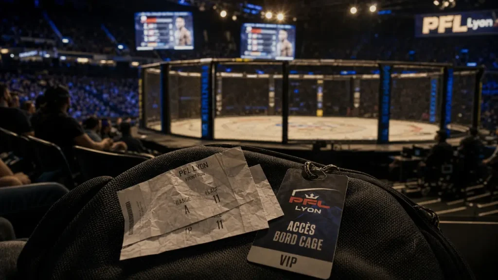 PFL Lyon billetterie : billets et badge d’accès à la LDLC Arena