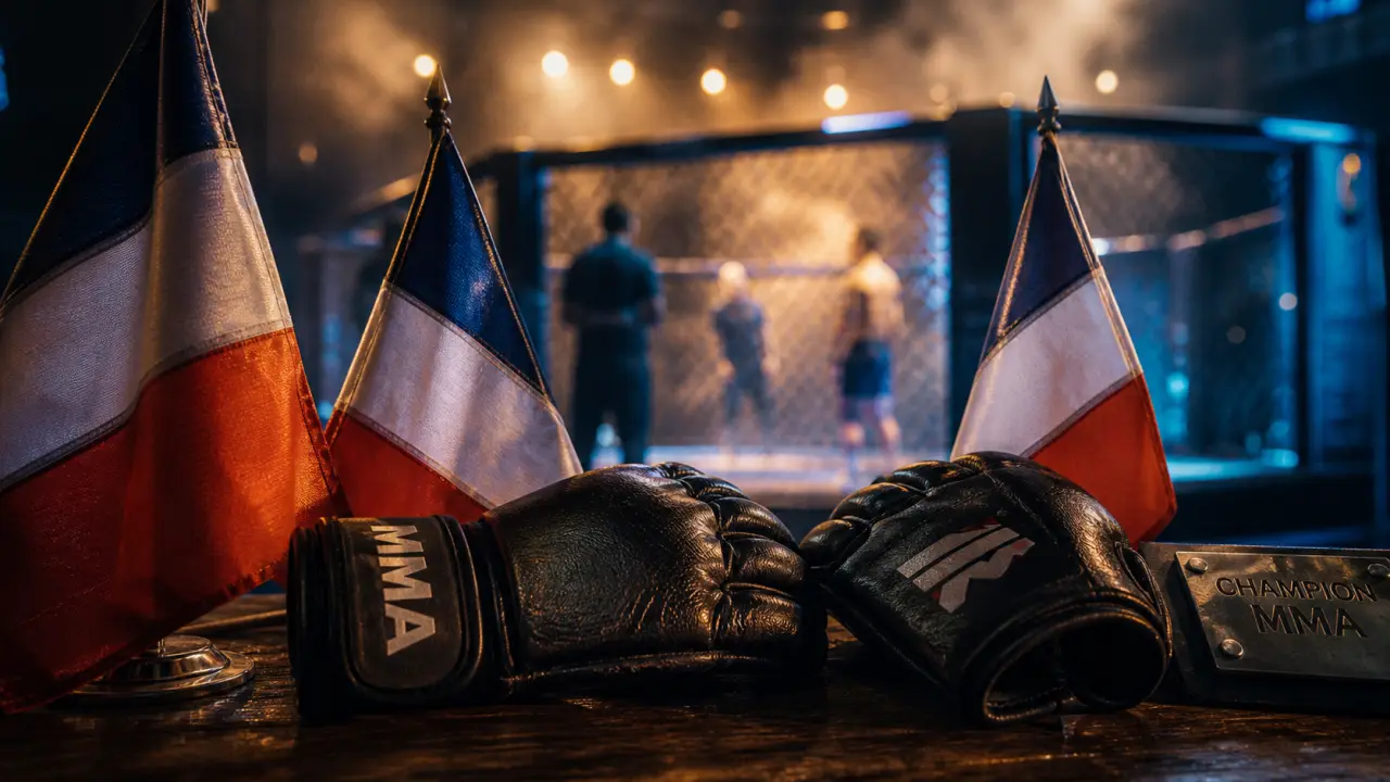 Champion mma français : vestiaire UFC KSW