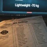 Classement UFC 70 kg : Top 15 et différence pound-for-pound