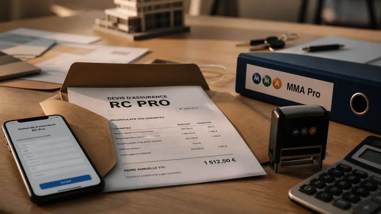 MMA Pro : couverture RC Pro, local et salariés