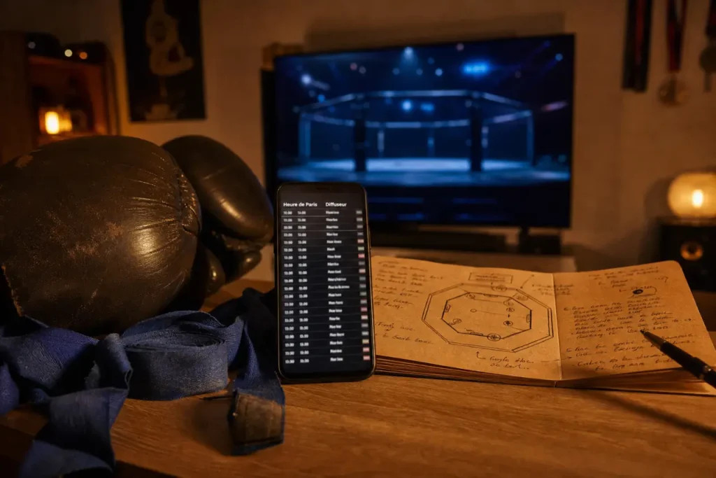 MMA TV : heure de Paris et où voir le combat