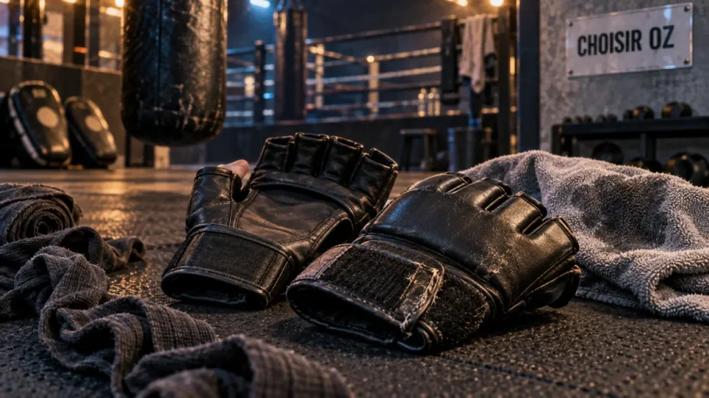Gants MMA : 4 oz en combat, 6 à 8 oz pour mieux protéger son partenaire