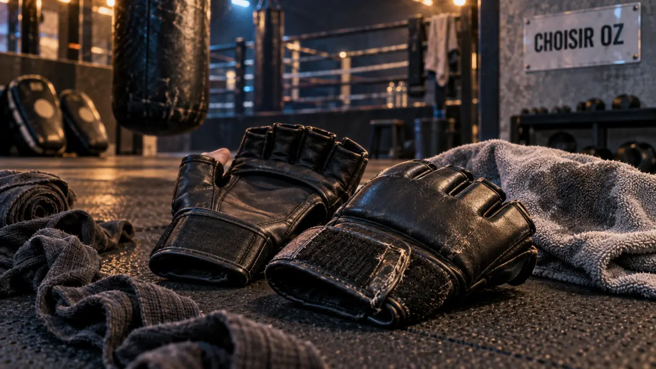 Gants MMA 4 oz en combat, 6 à 8 oz pour mieux protéger