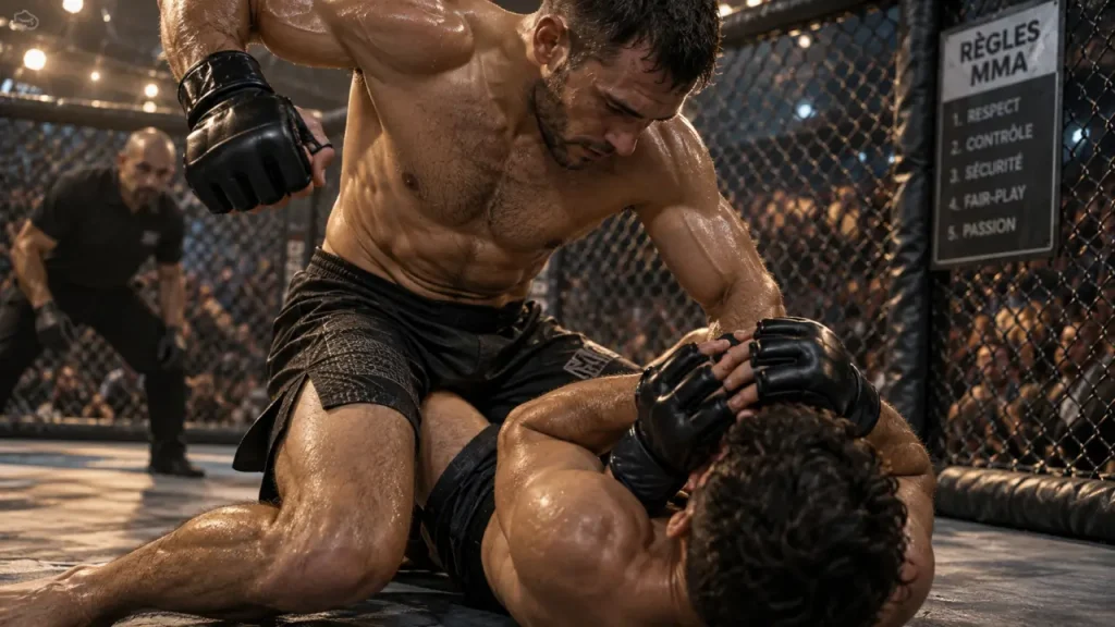 MMA : techniques, règles et cadre d’un sport de combat complet
