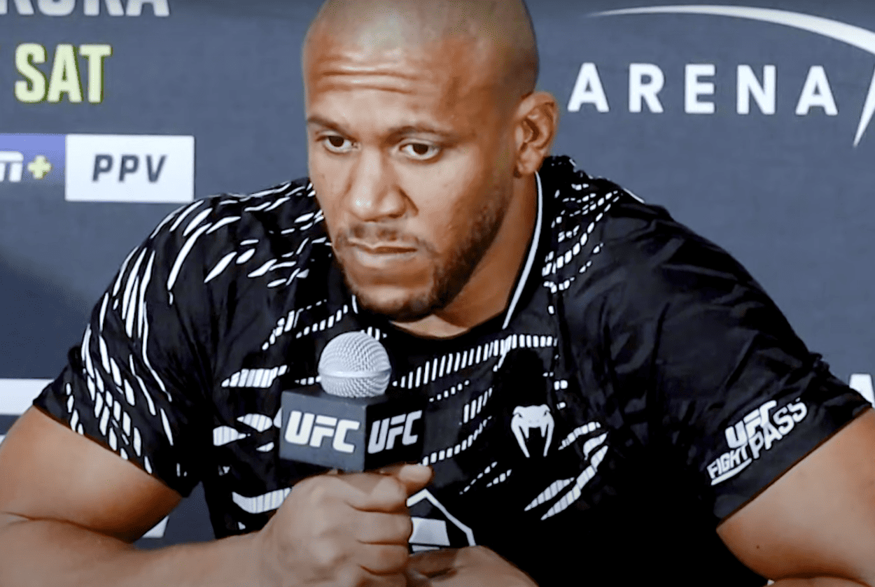 Ciryl Gane conférence de presse UFC 310